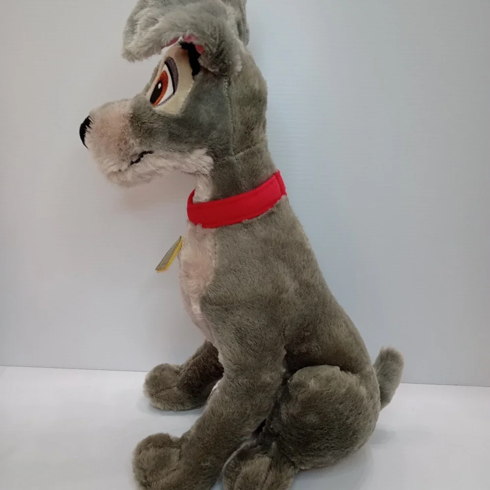 Disney Store Lady and the Tramp - Tramp the Dog red collar Plush‎ – 15